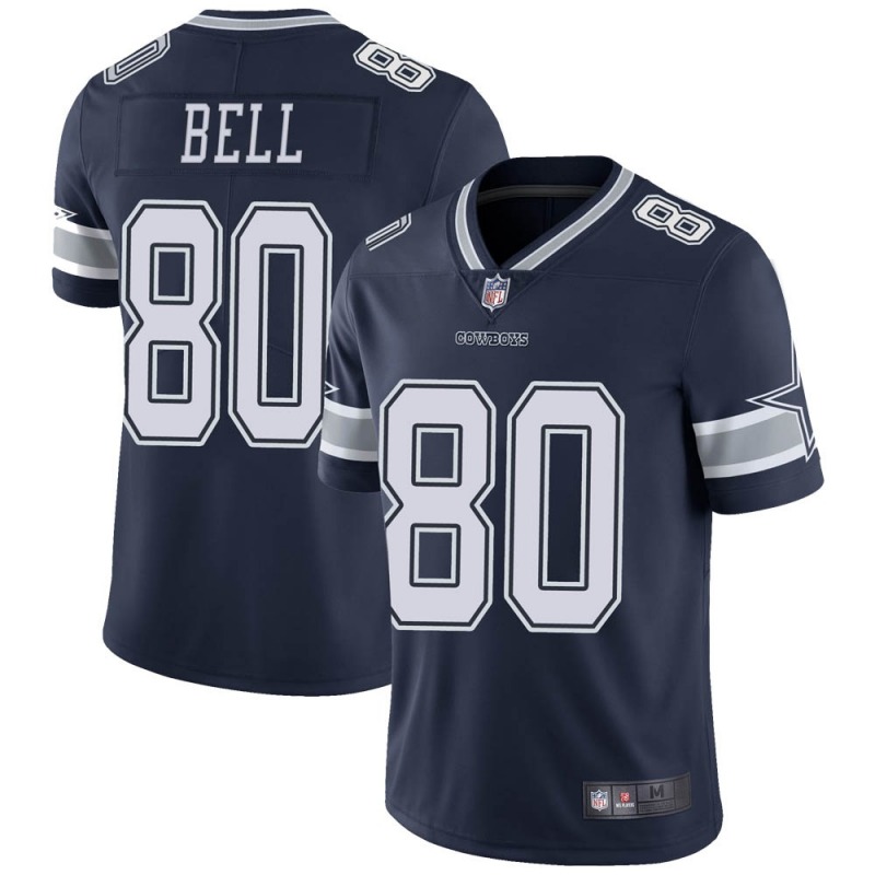 2020 Nike NFL Men Dallas Cowboys #80 Blake Bell Navy Limited Team Color Vapor Untouchable Jersey